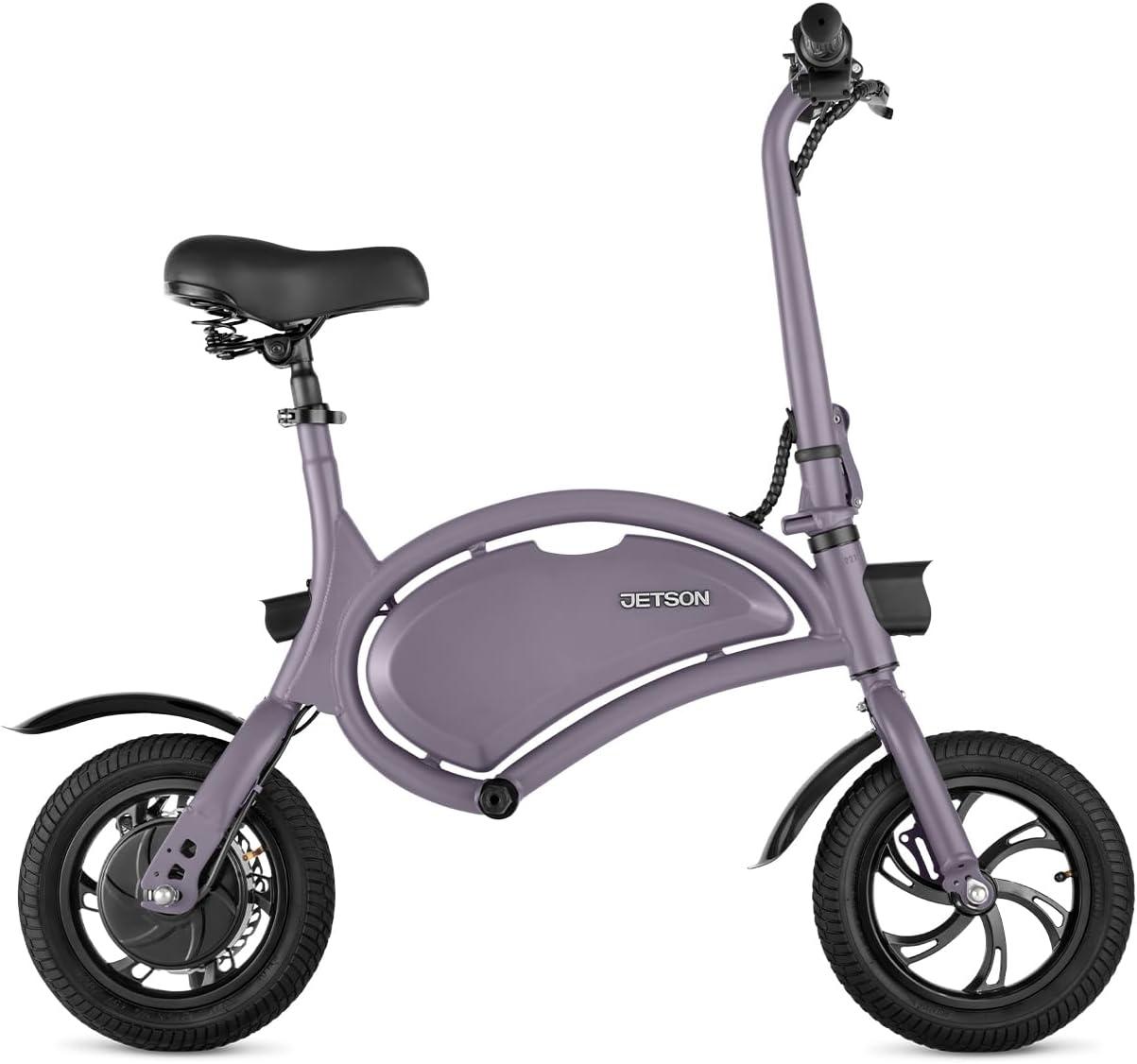 image:imageJetson Bolt Electric Bike Foot Pegs EasyFolding Builtin Carrying Handle Twist Throttle Cruise Control Up to 155 MPH Range Up to 15 Miles Ages 1312 inch Bolt