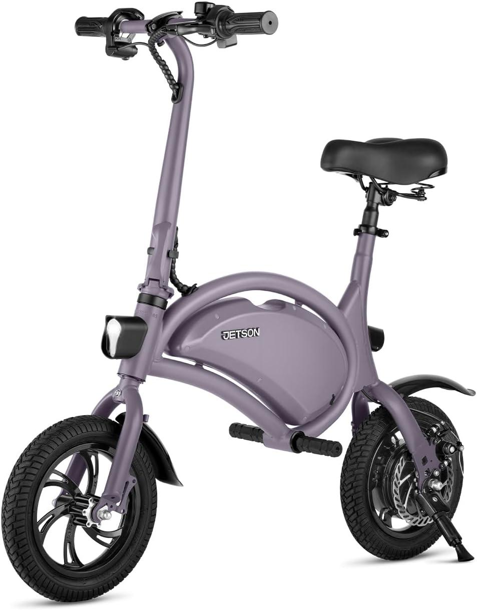 image:imageJetson Bolt Electric Bike Foot Pegs EasyFolding Builtin Carrying Handle Twist Throttle Cruise Control Up to 155 MPH Range Up to 15 Miles Ages 1312 inch Bolt
