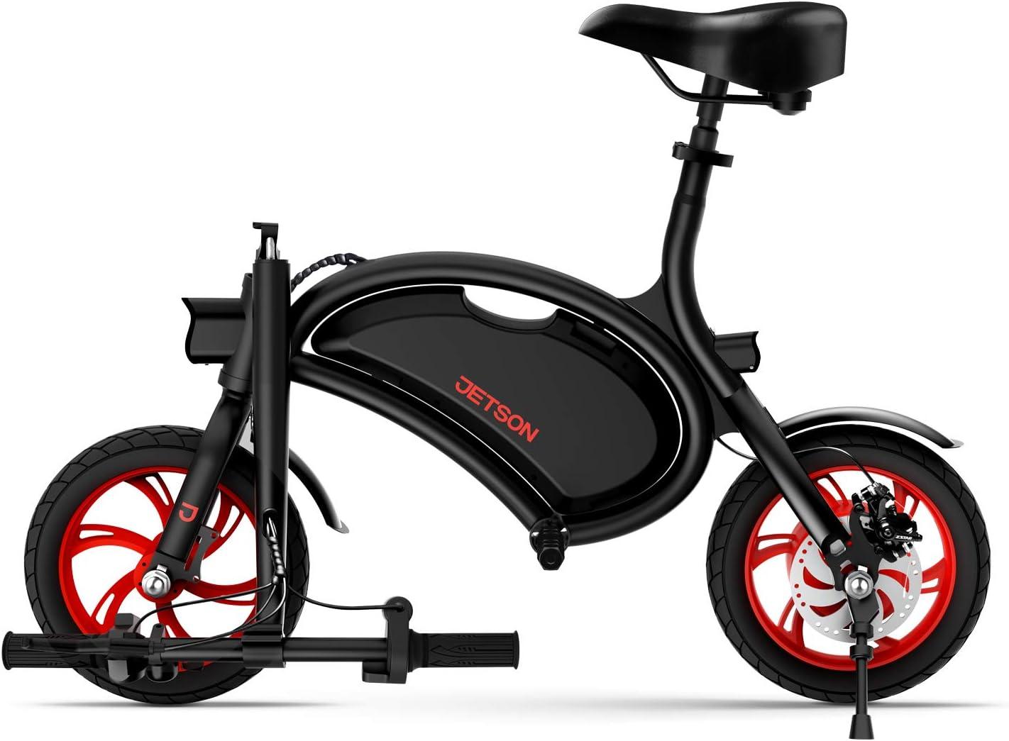 image:imageJetson Bolt Electric Bike Foot Pegs EasyFolding Builtin Carrying Handle Twist Throttle Cruise Control Up to 155 MPH Range Up to 15 Miles Ages 1312 inch Bolt