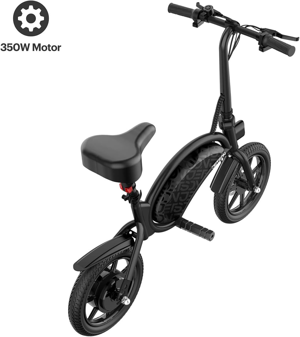 image:imageJetson Bolt Electric Bike Foot Pegs EasyFolding Builtin Carrying Handle Twist Throttle Cruise Control Up to 155 MPH Range Up to 15 Miles Ages 1314 inch Bolt