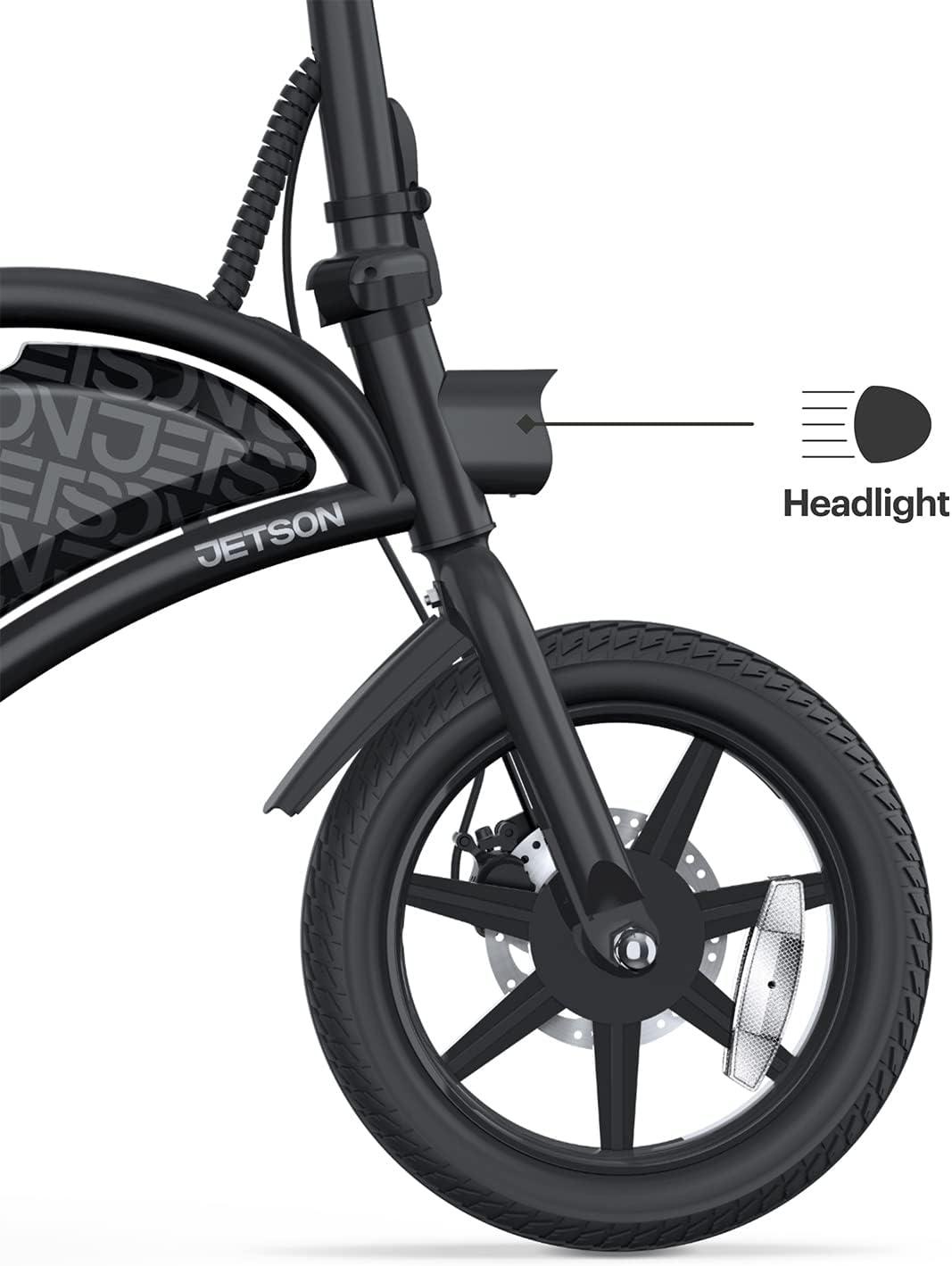 image:imageJetson Bolt Electric Bike Foot Pegs EasyFolding Builtin Carrying Handle Twist Throttle Cruise Control Up to 155 MPH Range Up to 15 Miles Ages 1314 inch Bolt