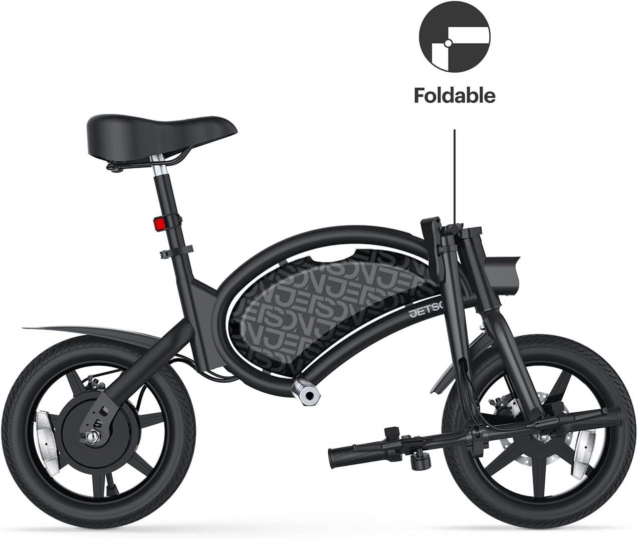 image:imageJetson Bolt Electric Bike Foot Pegs EasyFolding Builtin Carrying Handle Twist Throttle Cruise Control Up to 155 MPH Range Up to 15 Miles Ages 1314 inch Bolt