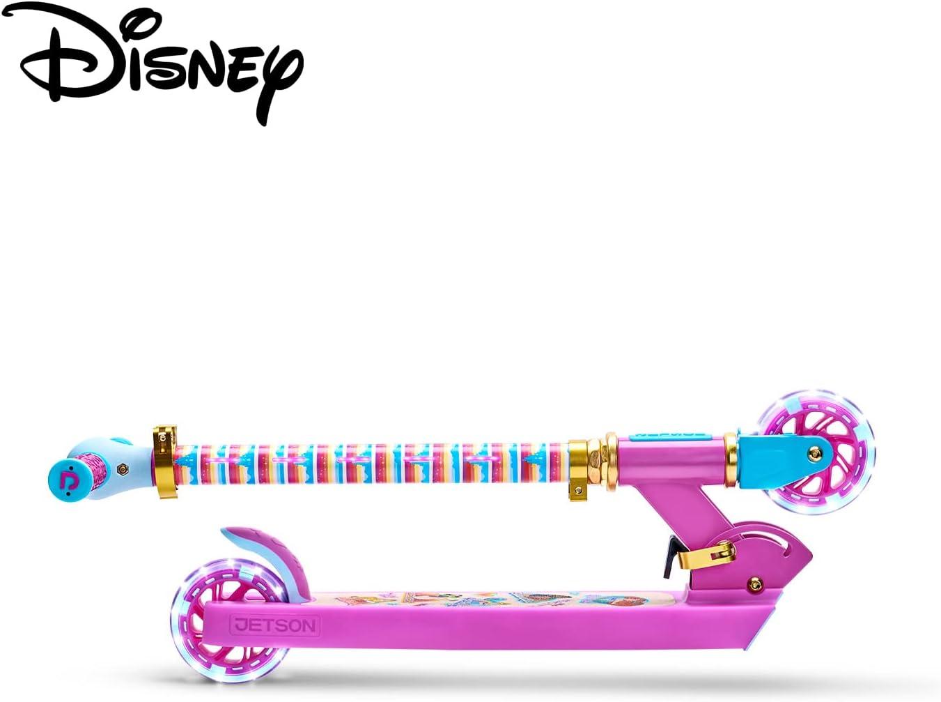 image:imageJetson Character Kids Kick Scooter LED Lights on Stem amp LightUp Wheels Lightweight Frame HeightAdjustable Handlebar LeantoSteer System EasyFold MechanismPrincess