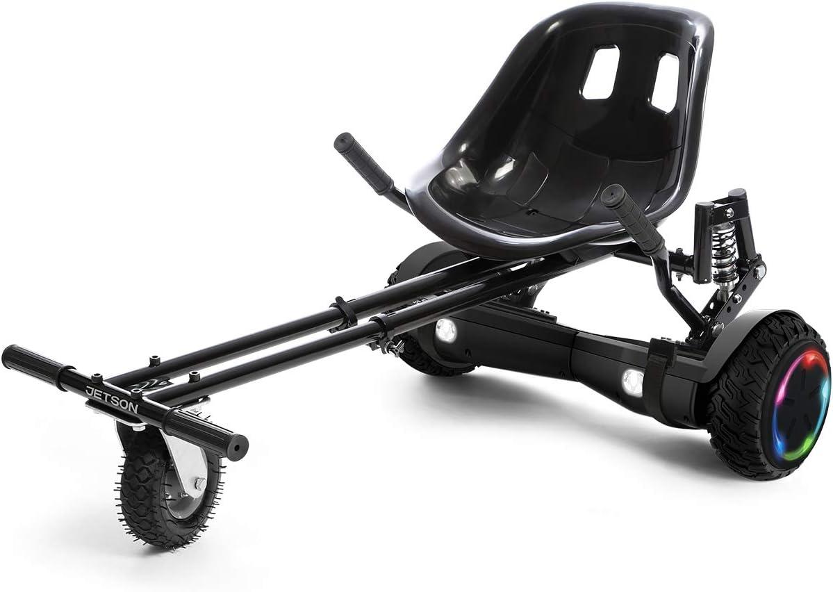 image:imageJetson JetKart 20 Universal Hoverboard Attachment 6 Tire Bucket SeatWith Spin Hoverboard Black