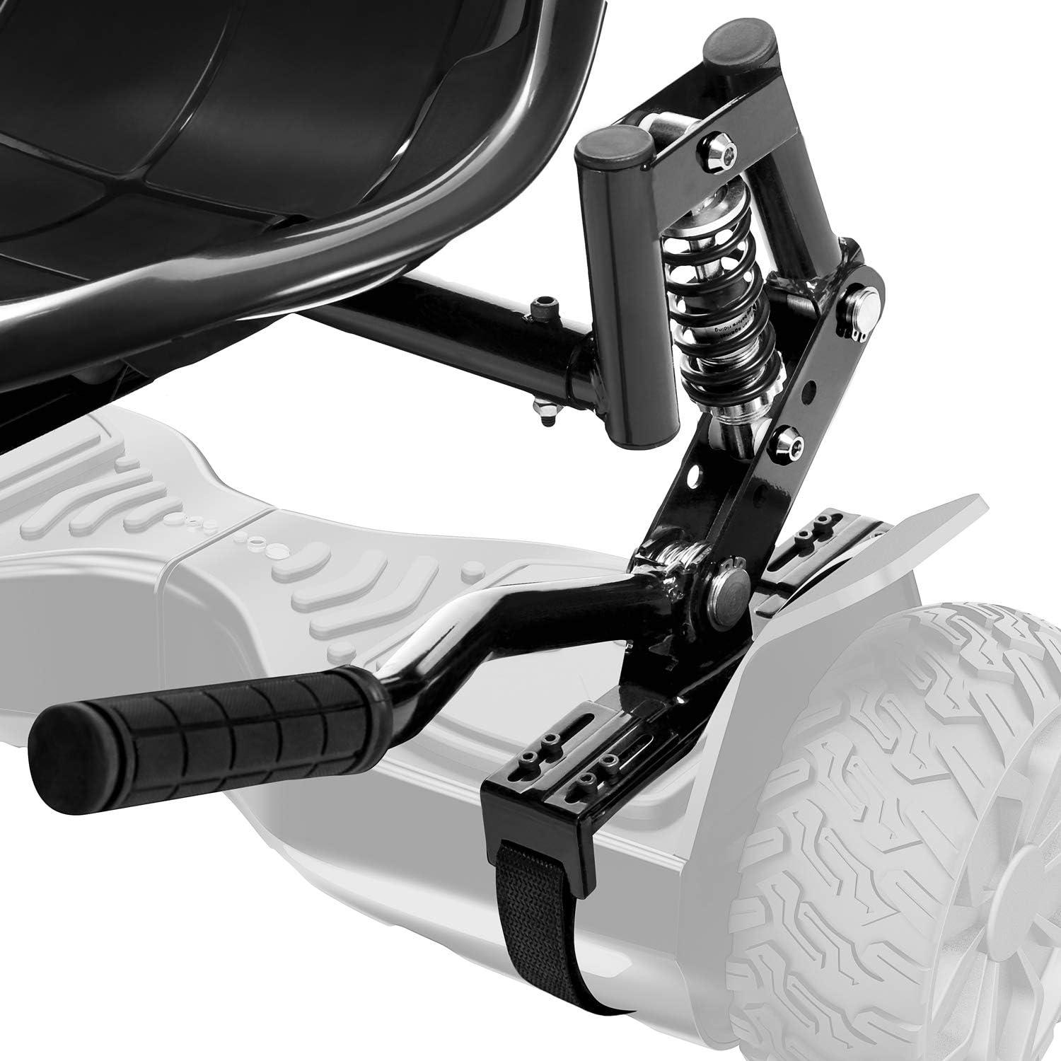 image:imageJetson JetKart 20 Universal Hoverboard Attachment 6 Tire Bucket SeatWith Spin Hoverboard Black