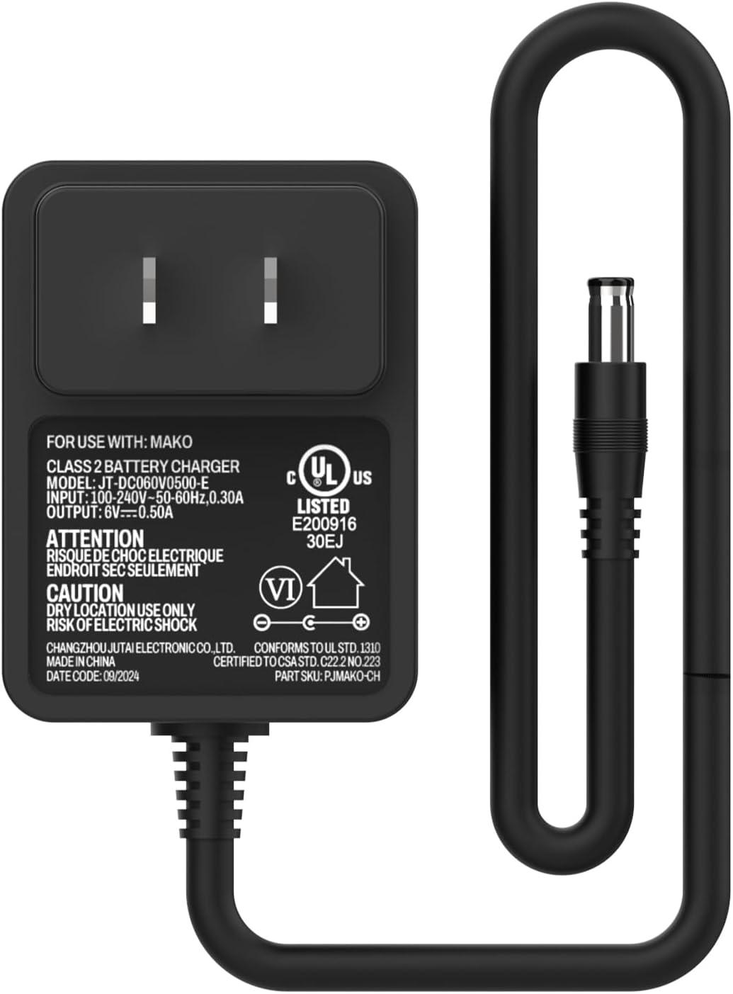 image:imageJetson Official Mako Electric RideOn 6V 08A Charger