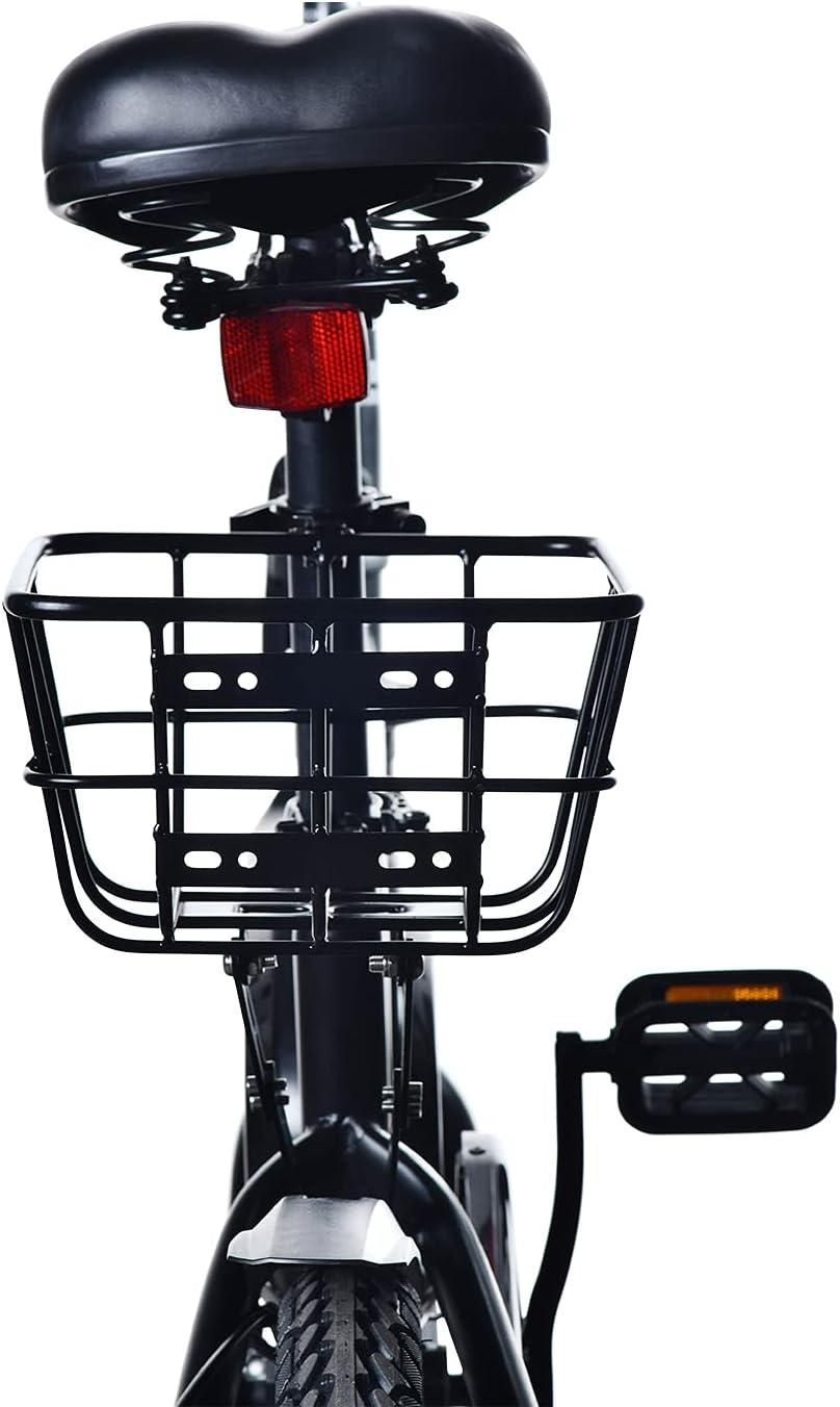 image:imageJetson Rear Bicycle Basket Compatible With These Jetson Products Bolt Bolt Pro LX10 Axle and Bolt Up Black JRBSKTBLK