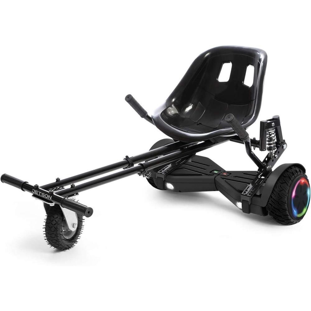 image:imageJetson JetKart 20 Universal Hoverboard Attachment 6 Tire Bucket SeatWith Spin Hoverboard  Black