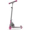 image:imageJetson Leo Folding Kick Scooter Easy Folding Mechanism  LightUp Wheels HeightAdjustable Handlebar Rear Foot BrakeAges 5Pink