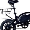 image:imageJetson Rear Bicycle Basket Compatible With These Jetson Products Bolt Bolt Pro LX10 Axle and Bolt Up Black JRBSKTBLK