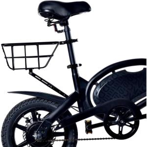 Jetson Rear Bicycle Basket, Compatible With These Jetson Products: Bolt, Bolt Pro, LX10, Axle, and Bolt Up, Black, JRBSKT-BLK