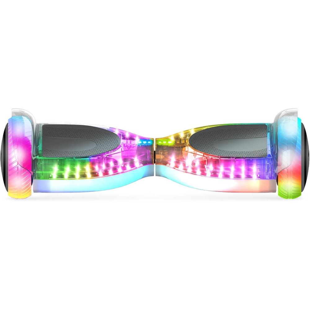 image:imageJetson Pixel Hoverboard LightUp Hoverboard with Internal LED Lights Builtin Bluetooth Speaker Up to 9 Mph Ages 12