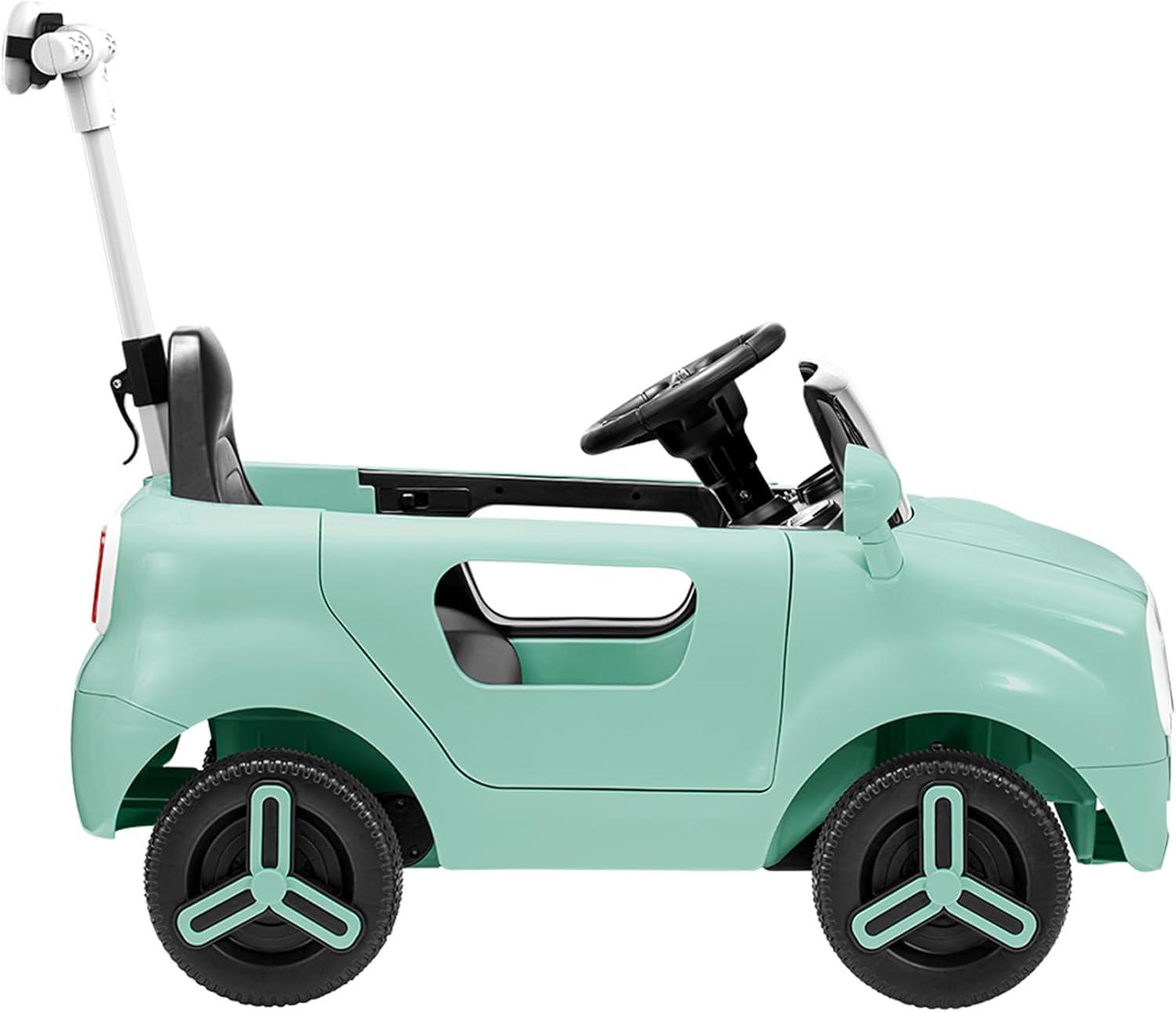 image:imageJetson Mako Kids Electric Motor Assist Push Car 3 Modes Push Drive or Remote Control Top Speed of 3 mph Seatbelt Headlights Recommended Ages 24 Years